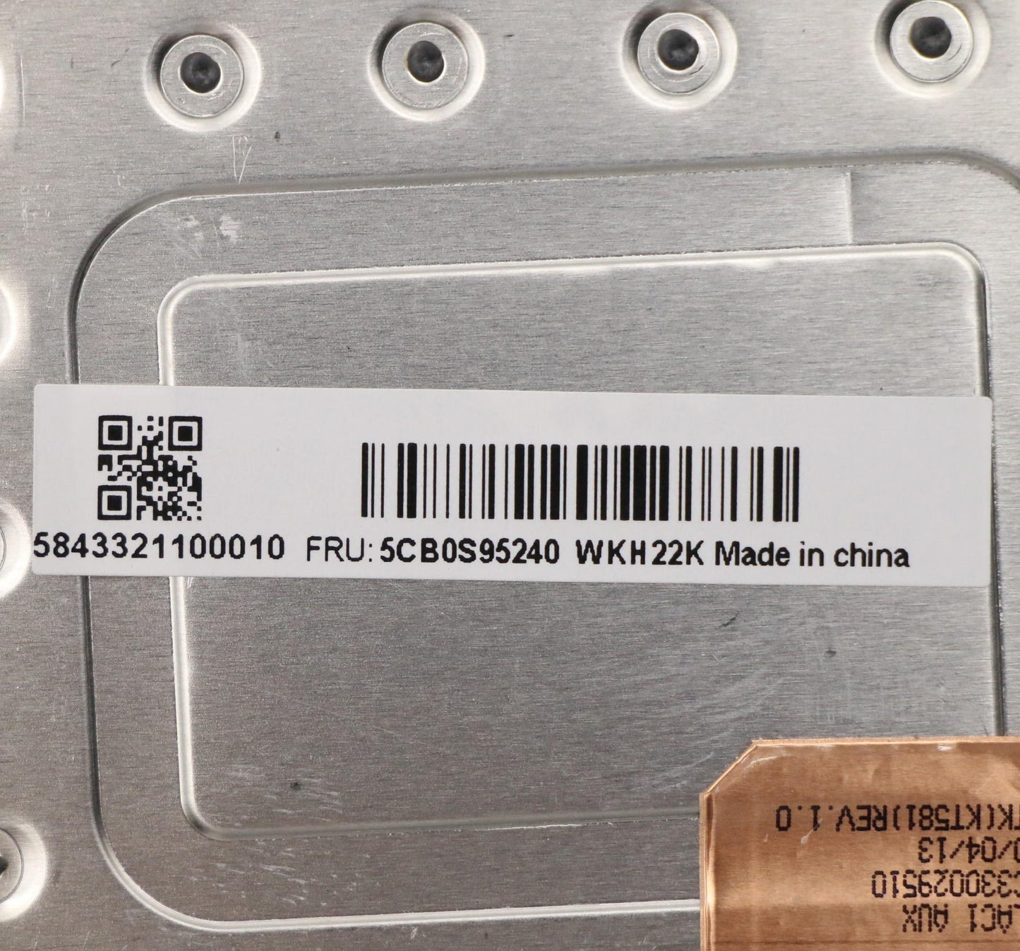 Lenovo Up Assy(Uk) W/Bl Kb_Bel - 5CB0S95240