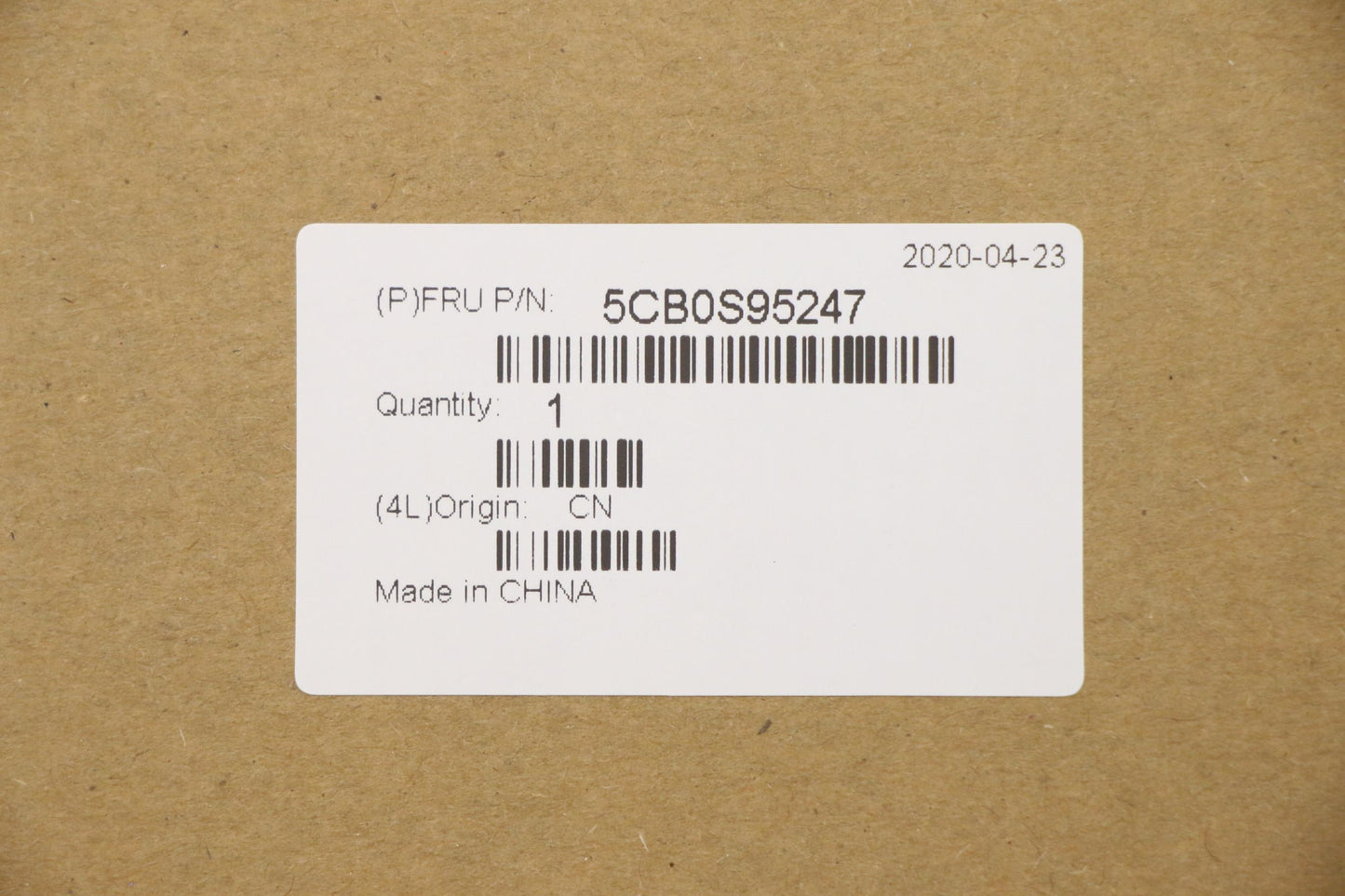 Lenovo Up Assy(Us) W/Nbl Kb_Inte - 5CB0S95247