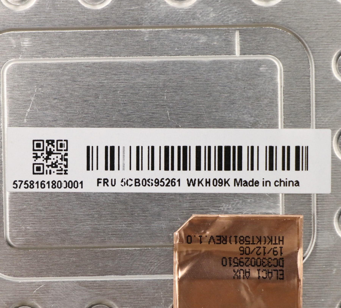 Lenovo Up Assy(Uk) W/Nbl Kb_Sw - 5CB0S95261