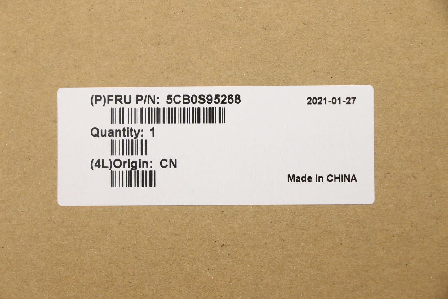 Lenovo Up Assy(Us) W/Bl Kb_Us - 5CB0S95268