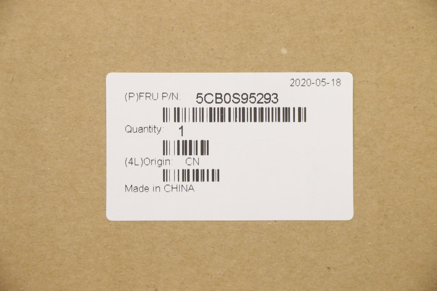 Lenovo Up Assy(Us) W/Nbl Kb_Inte - 5CB0S95293