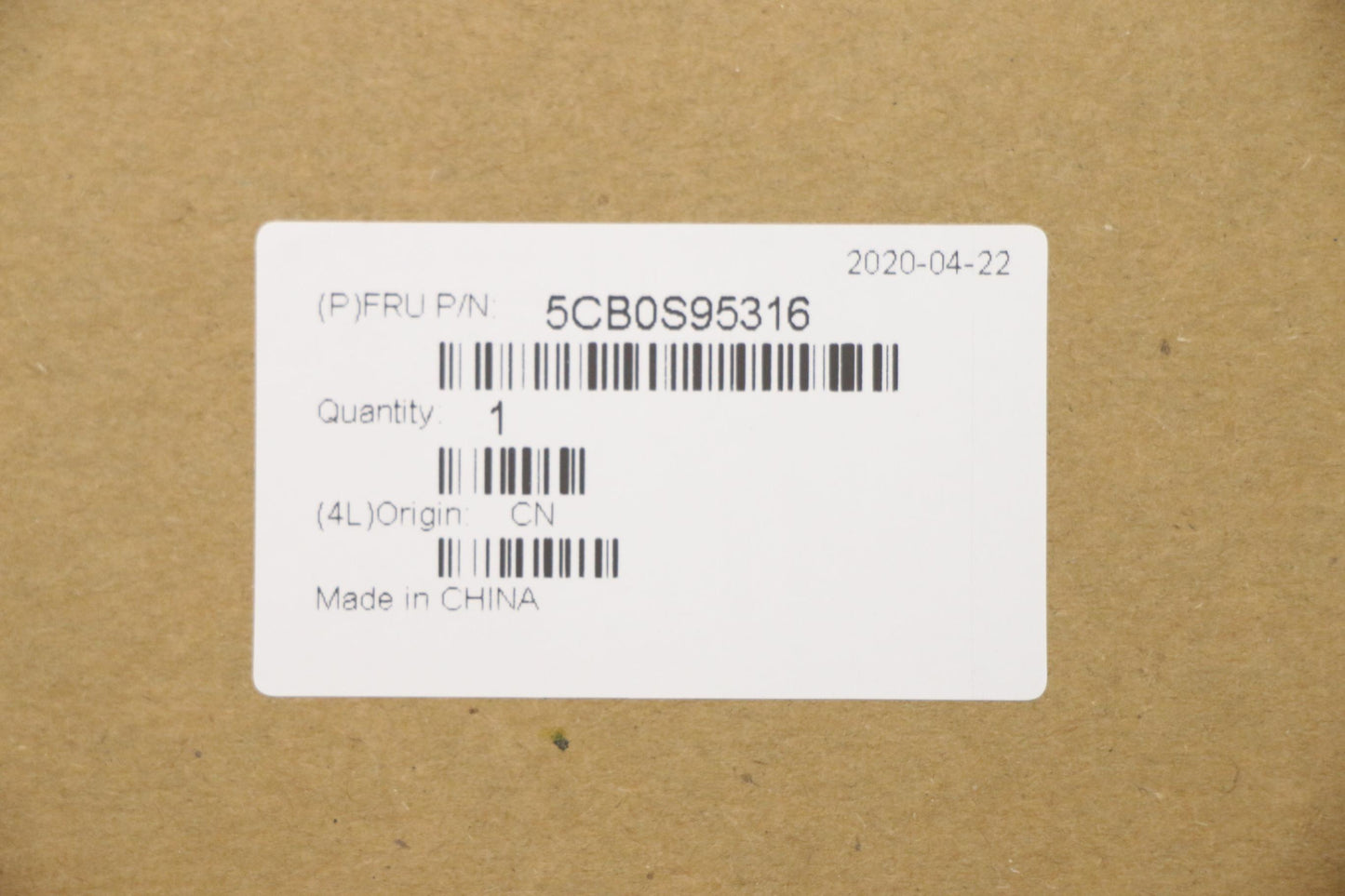 Lenovo D-Cover with Dummy SIM Sub-Assembly - 5CB0S95316