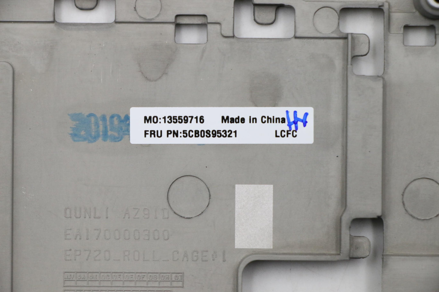 Lenovo FP730 Roll Cage Cover Assembly - 5CB0S95321