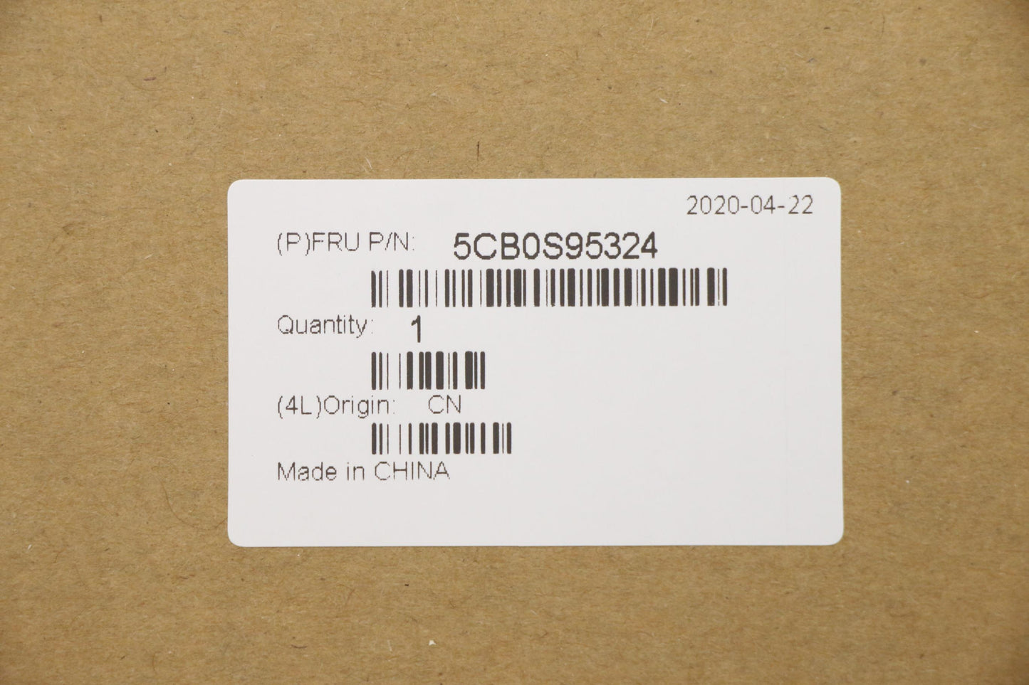 Lenovo FP730 Back Cover, Hybrid Assembly - 5CB0S95324