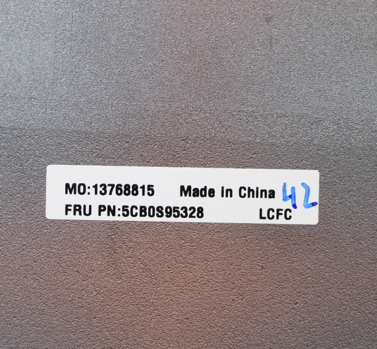 Lenovo D Cover Sub Assy Texture - 5CB0S95328