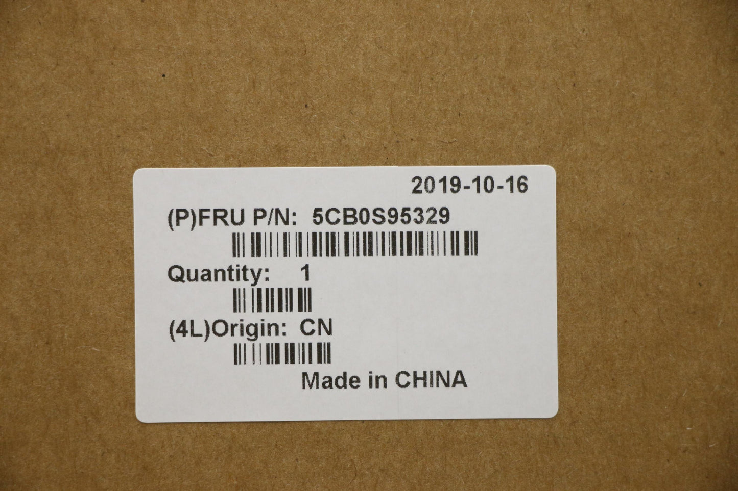 Lenovo D Cover Sub Assy Paint - 5CB0S95329