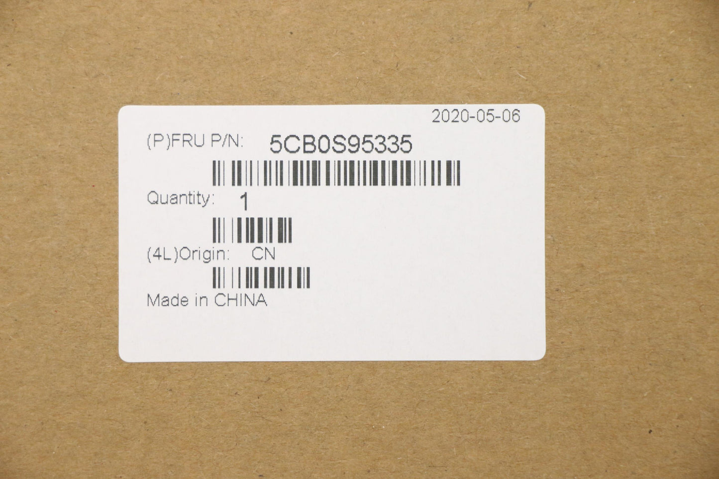 Lenovo FE4A0 A Cover Plastic Assembly - 5CB0S95335