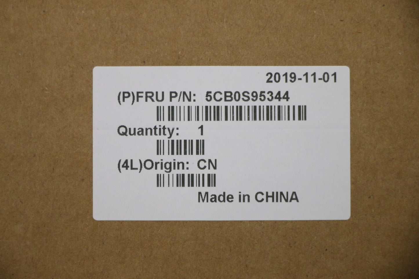 Lenovo Silver LCD Cover for Clamshell Models - 5CB0S95344