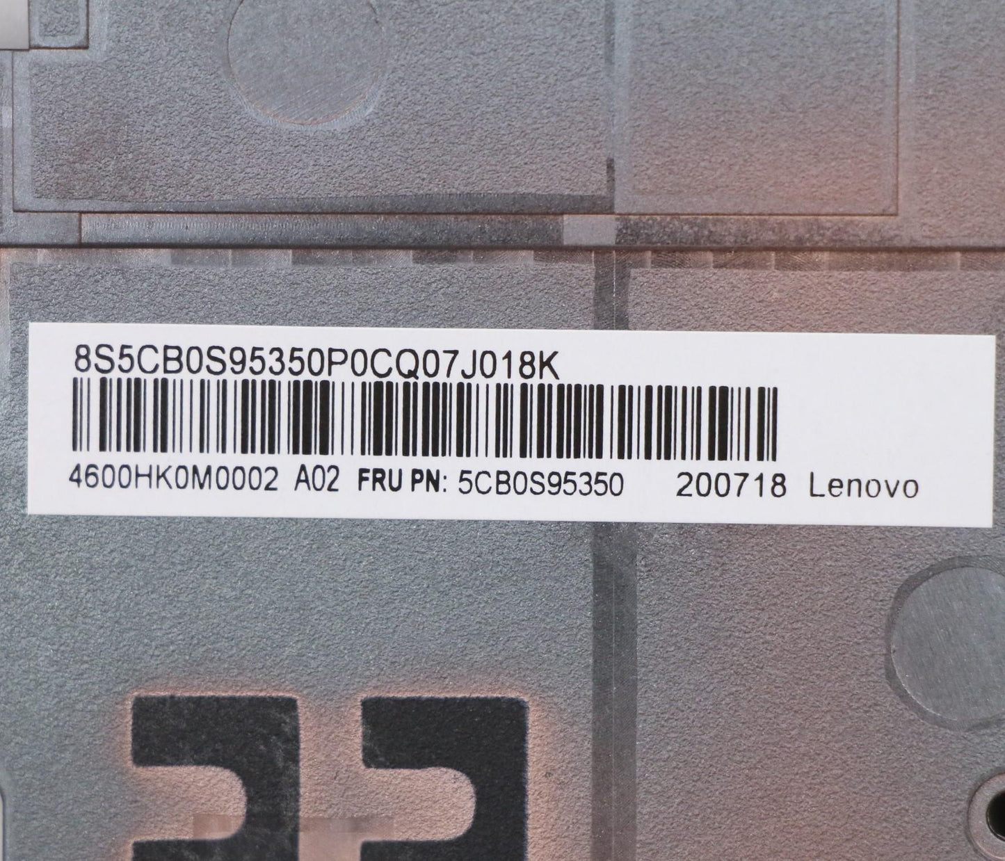Lenovo Assembly Silver Clamshell Ucas - 5CB0S95350