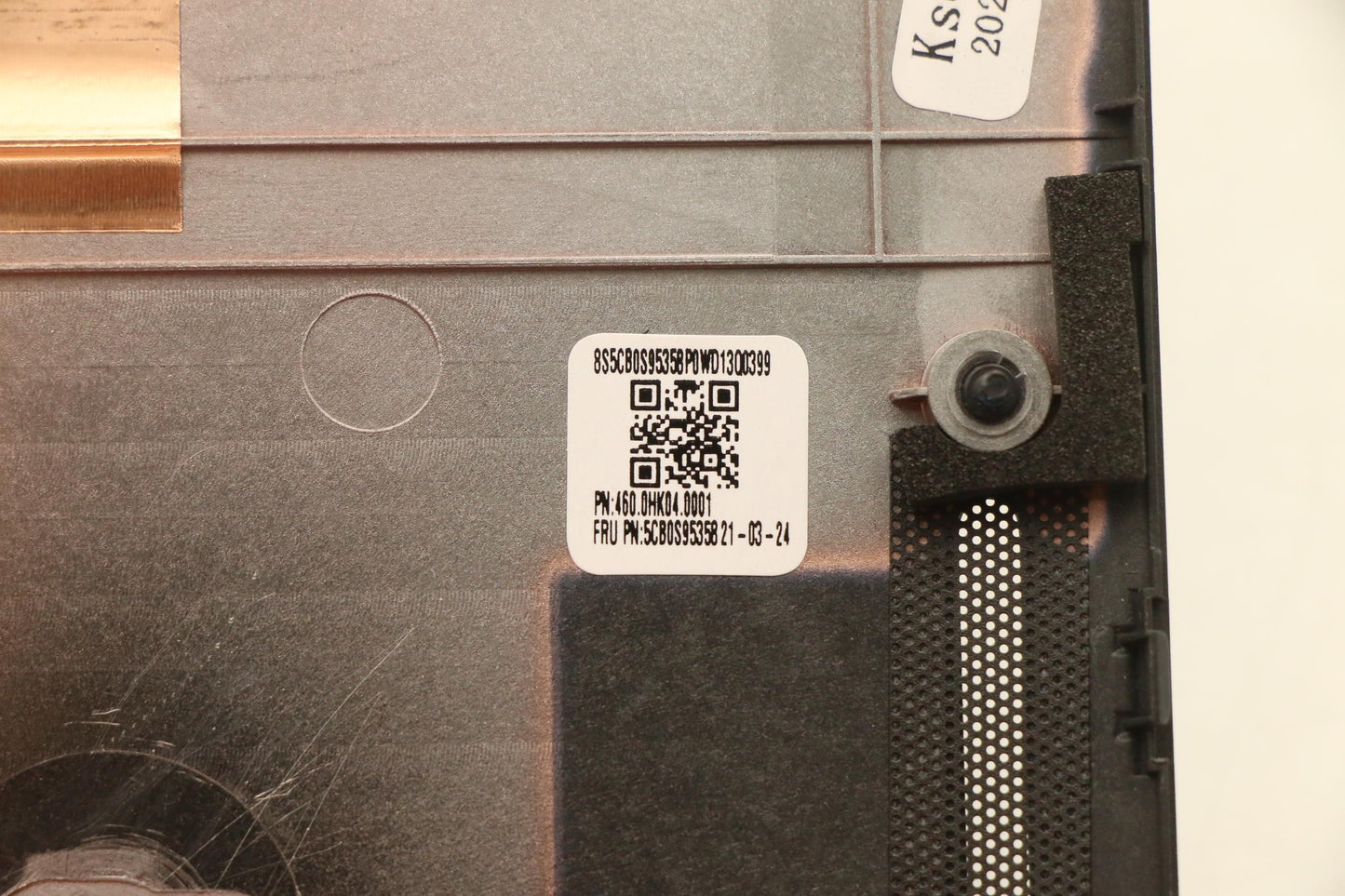 Lenovo Lower Case Cover, Black - 5CB0S95358