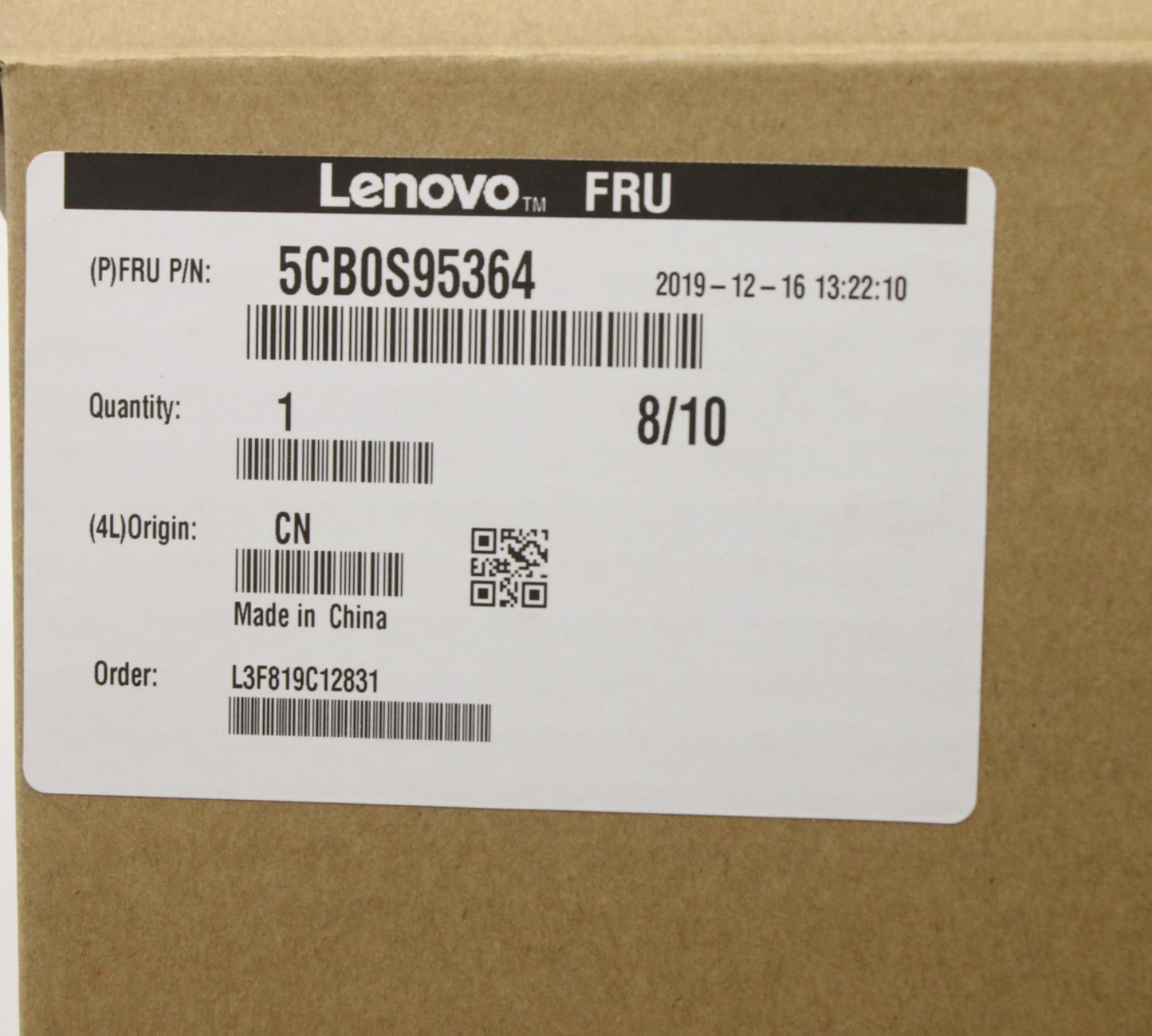 Lenovo Cover Fx395 C Cover Sub Ep Ass - 5CB0S95364