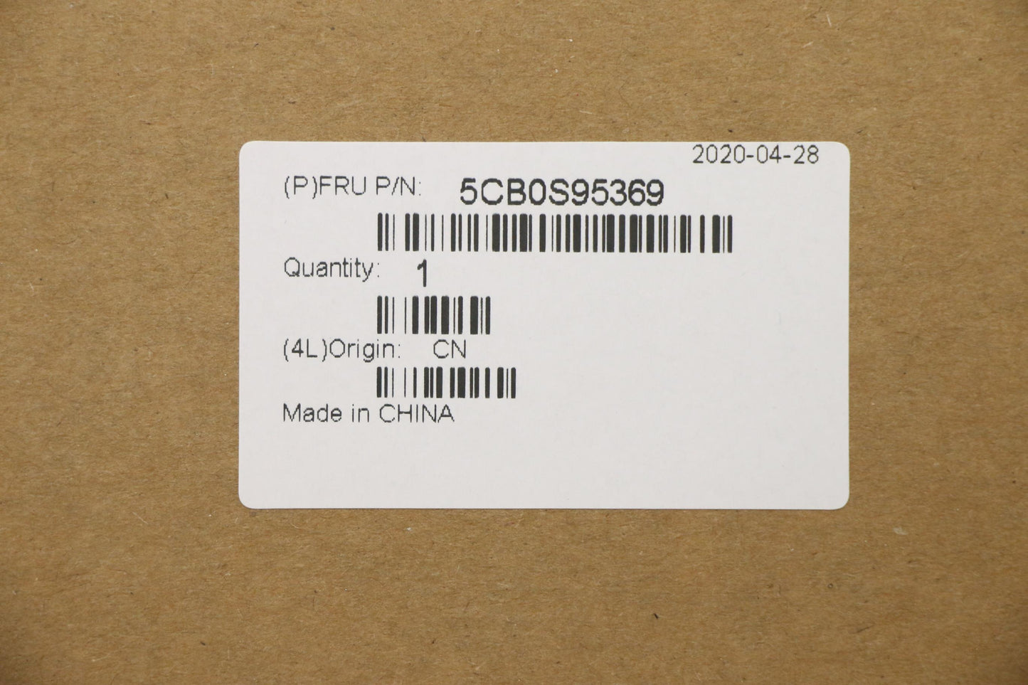 Lenovo FRU FL590 A-Cover, IR Subassembly, Touchscreen Compatible - 5CB0S95369