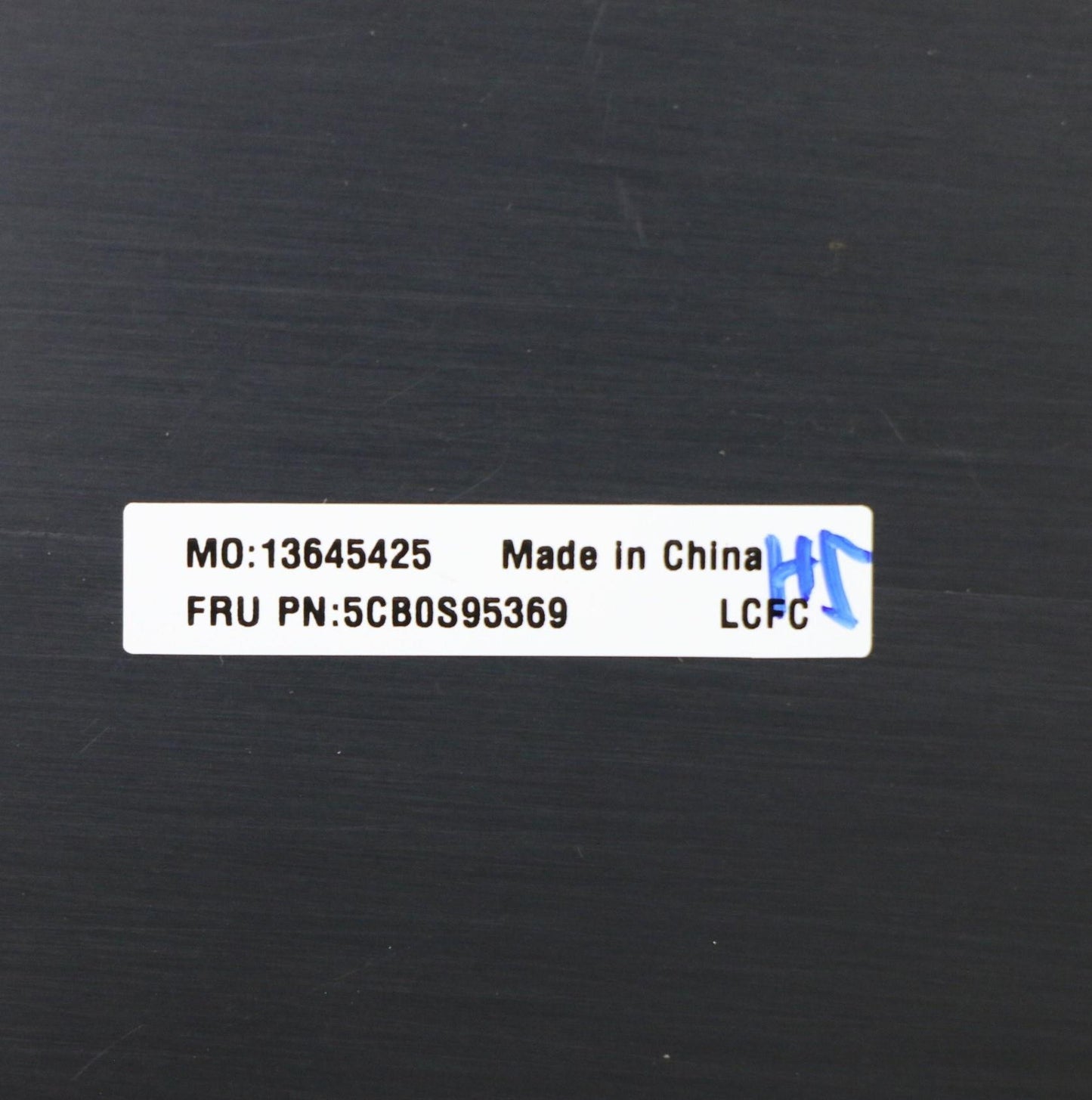 Lenovo FRU FL590 A-Cover, IR Subassembly, Touchscreen Compatible - 5CB0S95369