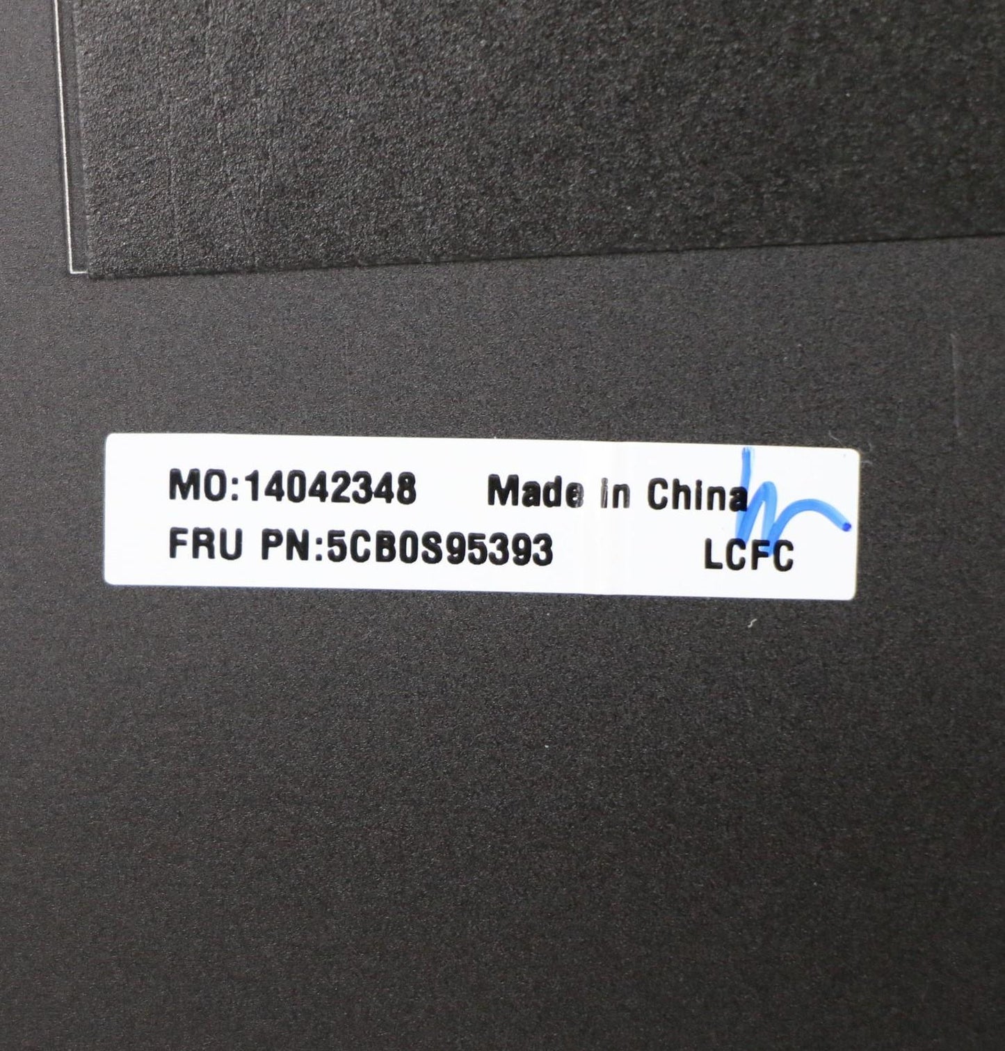 Lenovo A-Cover Sub Assembly, Aluminum Finish - 5CB0S95393