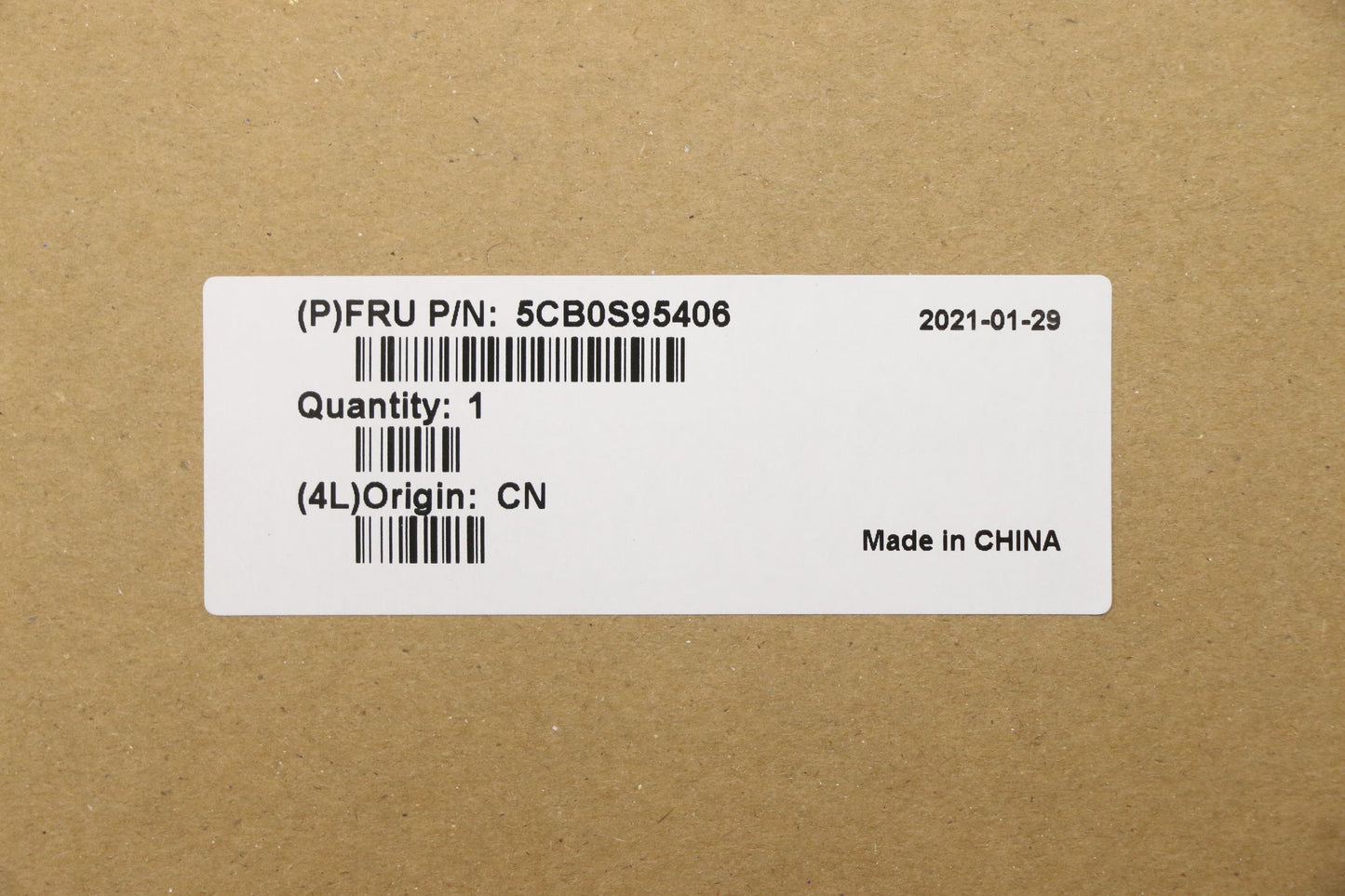 Lenovo D-Cover Sub Assembly with WWAN Compatibility - 5CB0S95406