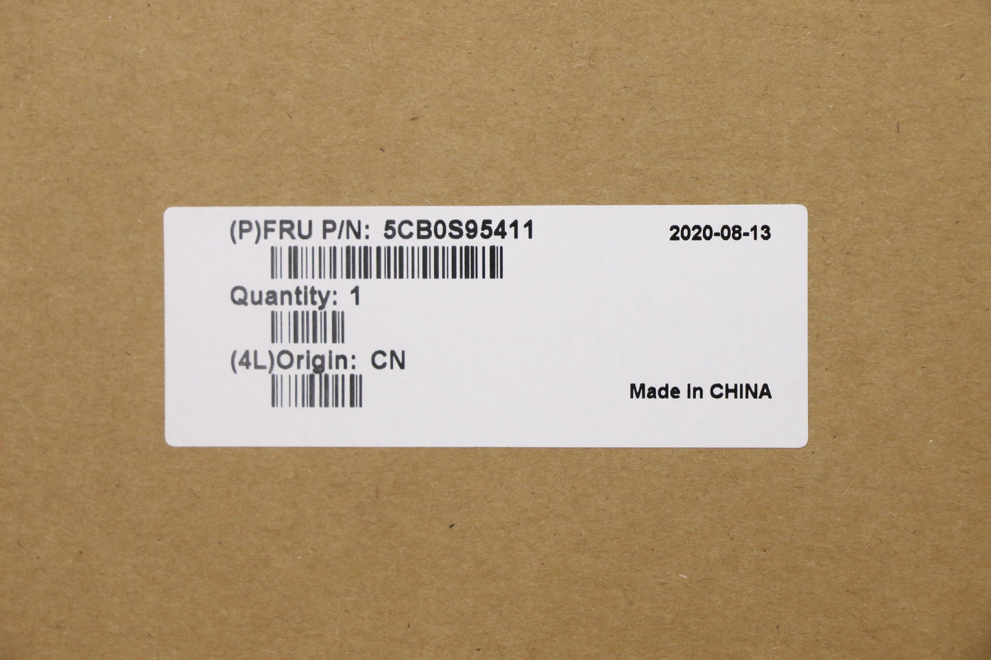 Lenovo Cover A, Sub Assembly, EP Touch Screen - 5CB0S95411