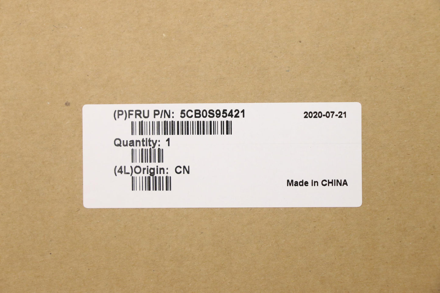 Lenovo D Cover Sub Assembly - 5CB0S95421