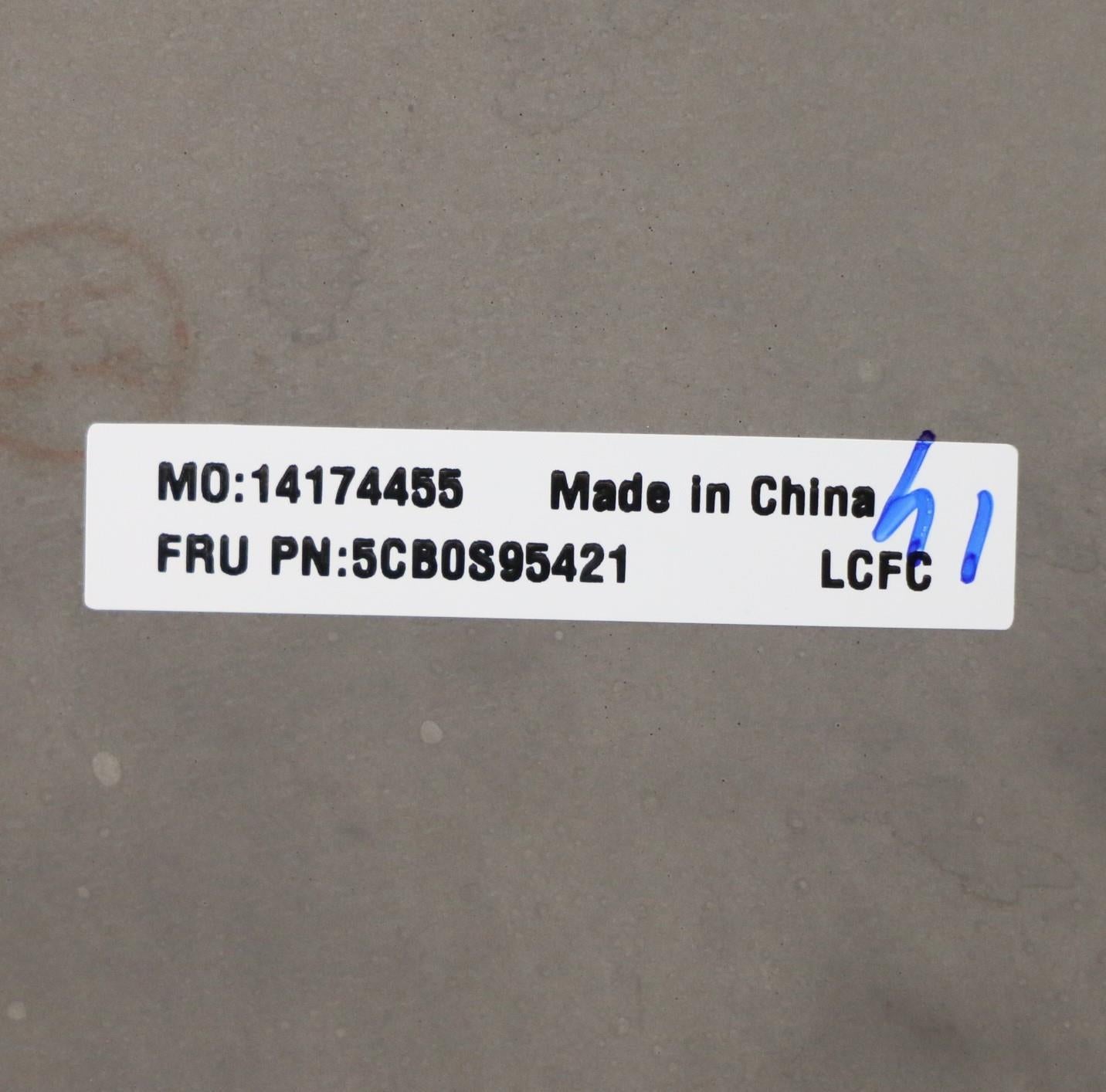 Lenovo D Cover Sub Assembly - 5CB0S95421