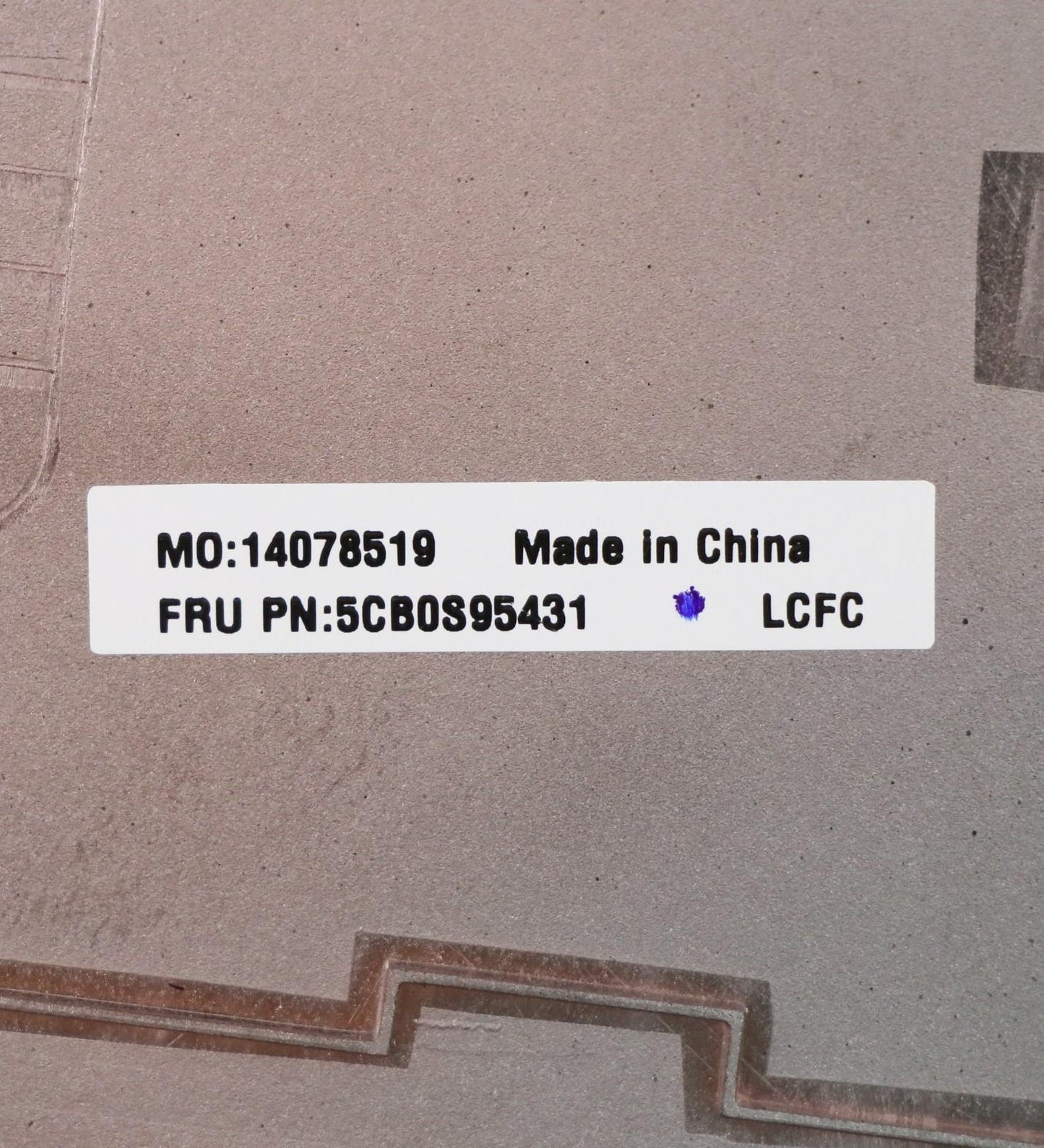 Lenovo T15 D Cover Sub Assembly, with WWAN Support - 5CB0S95431