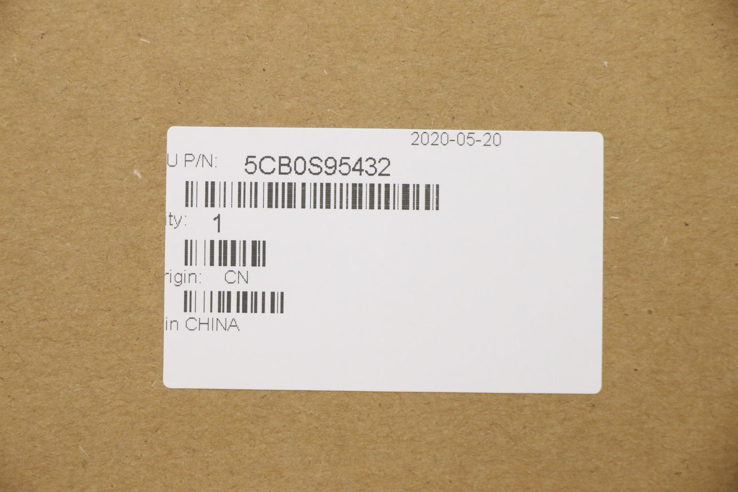 Lenovo T15 D Cover Sub Assembly Without WWAN - 5CB0S95432