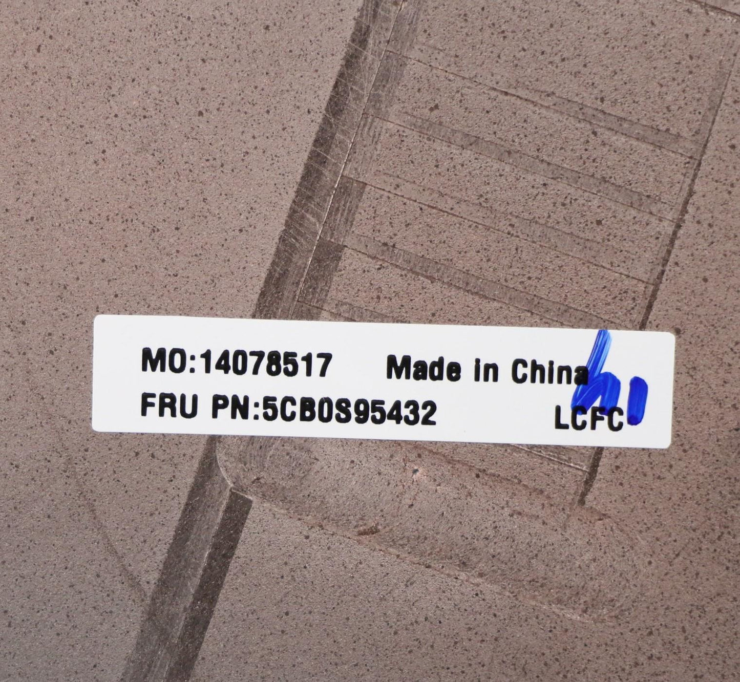 Lenovo T15 D Cover Sub Assembly Without WWAN - 5CB0S95432