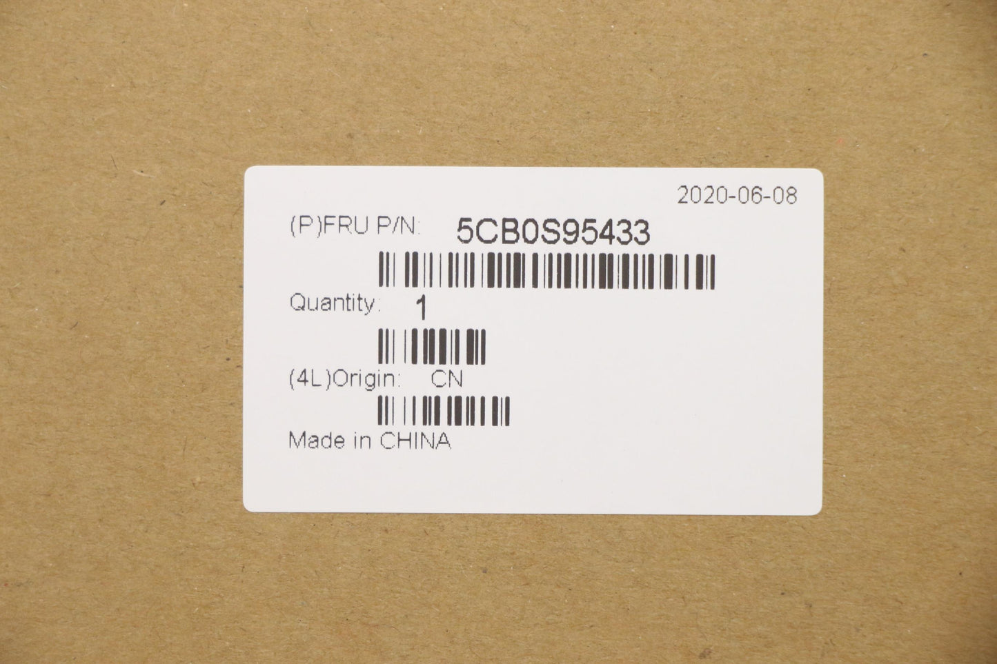 Lenovo - COVER, P15S D Cover Sub Assembly with WWAN - 5CB0S95433