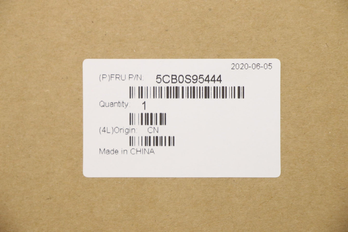 Lenovo RGB B-Cover with Sub-Assembly Sheet - 5CB0S95444