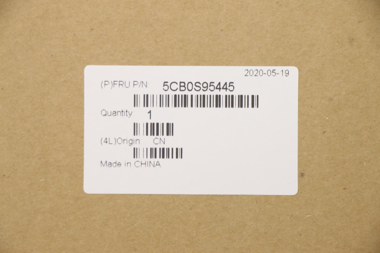 Lenovo Standard IR B Cover Sheet Assembly - 5CB0S95445