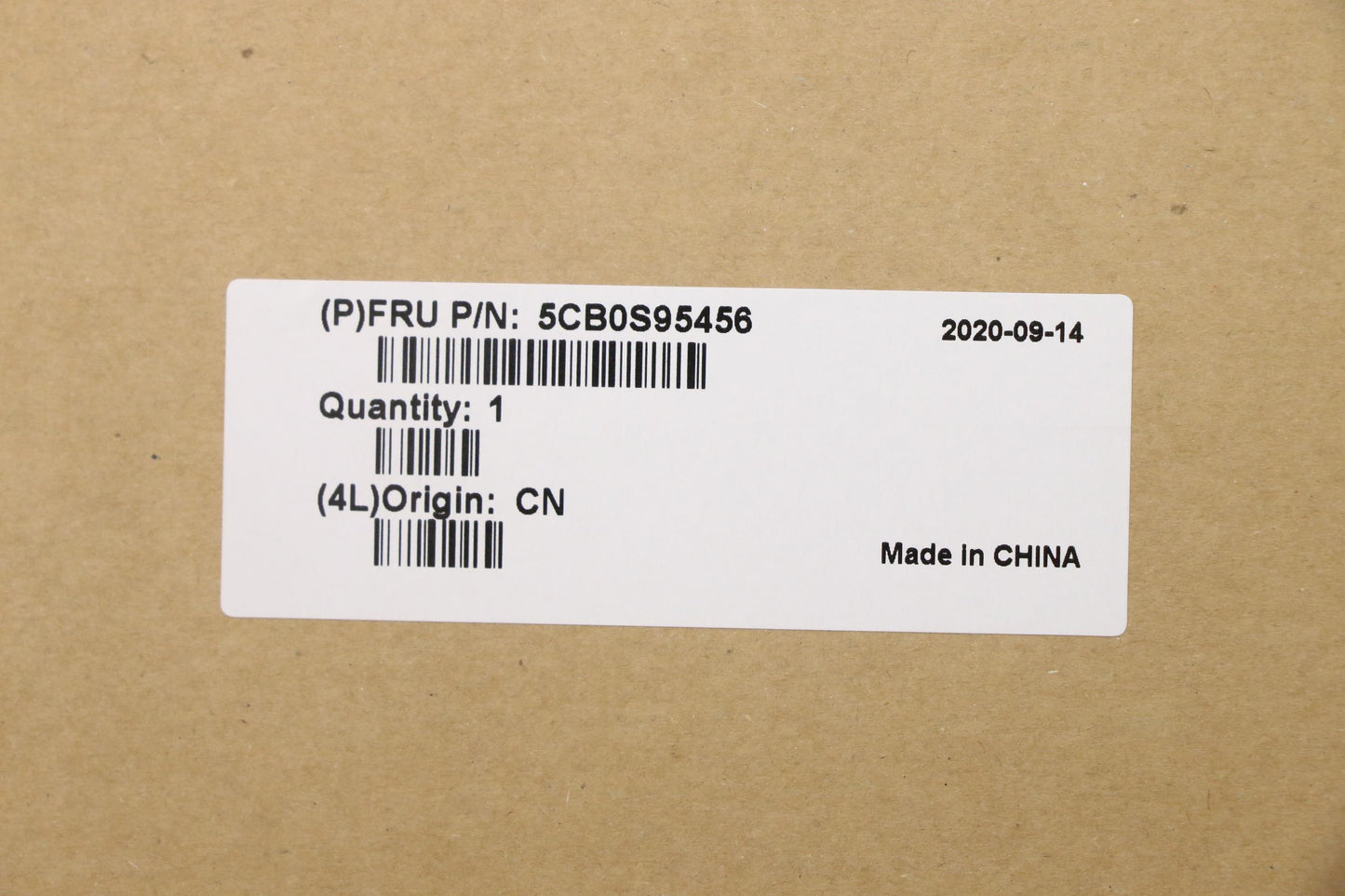 Lenovo IR-Compatible A-Cover Assembly with WWAN Support - 5CB0S95456