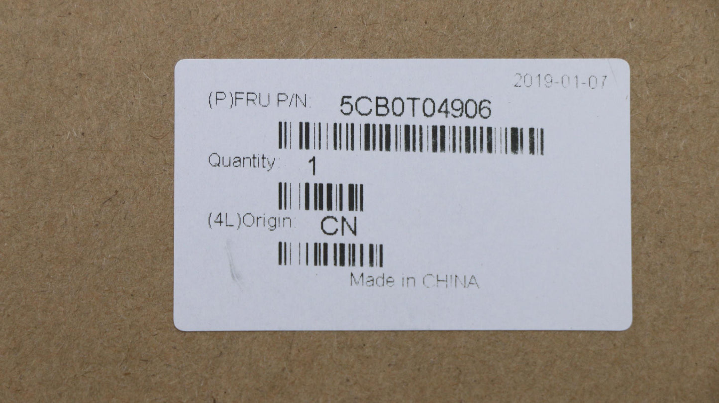 Lenovo Up Assy_Iron Grey W/Kb Nordi - 5CB0T04906