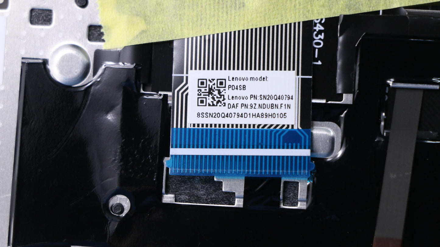 Lenovo Up Assy_Iron Grey W/Kb Nordi - 5CB0T04906