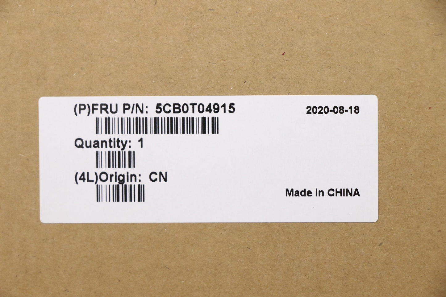 Lenovo Up Assy_Iron Grey W/Kb Hun - 5CB0T04915