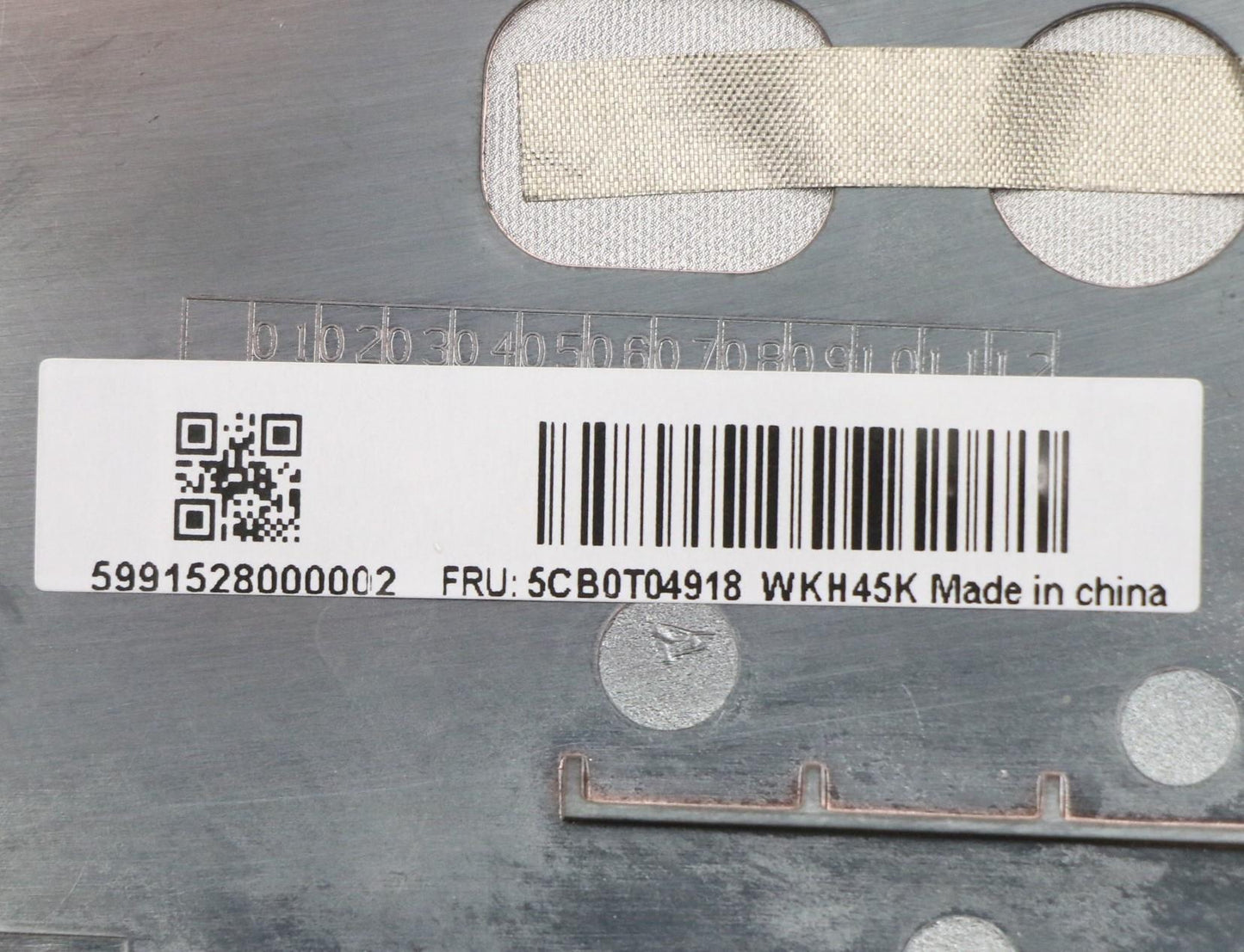 Lenovo Up Assy_Iron Grey W/Kb T-Ch - 5CB0T04918