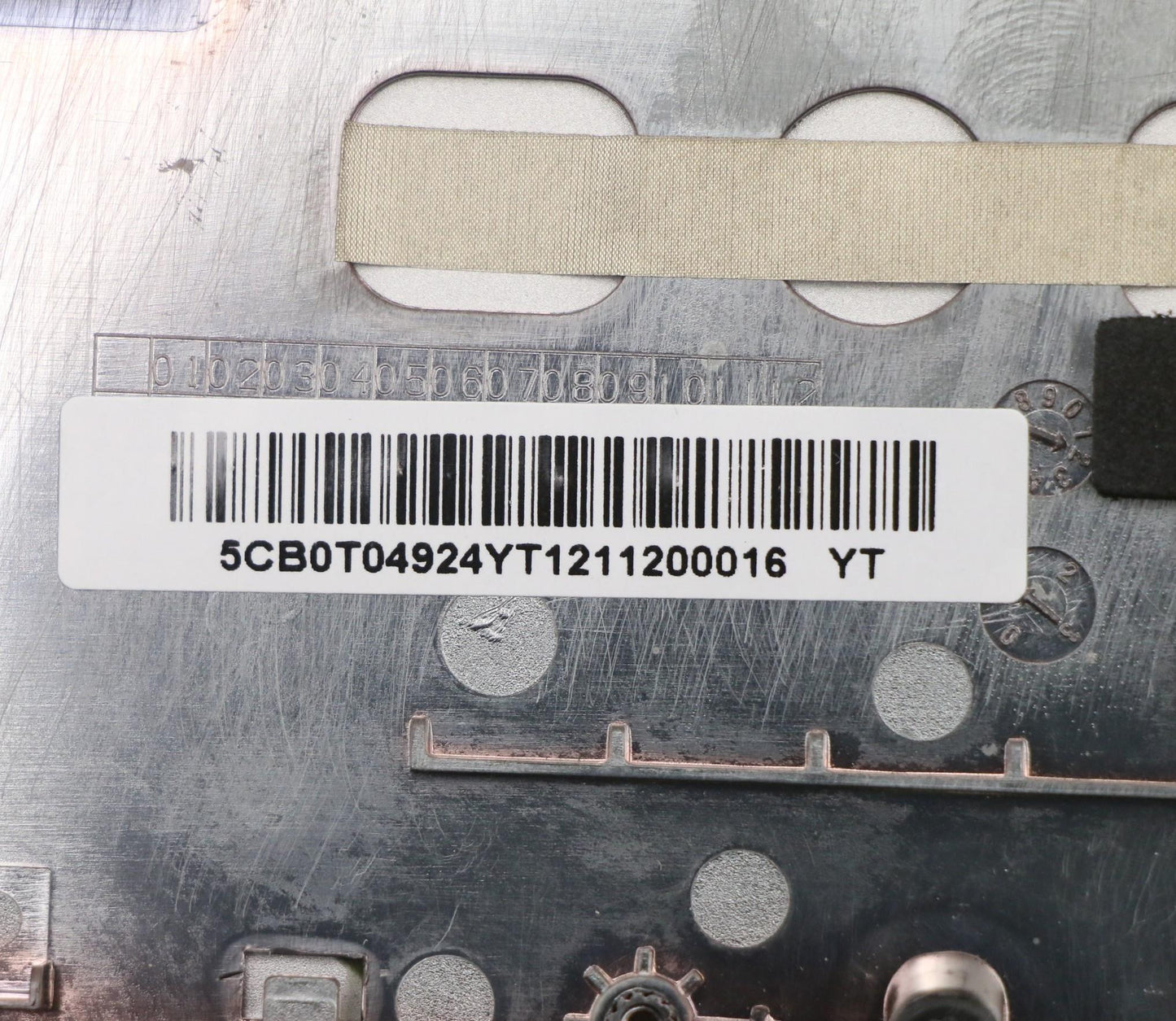 Lenovo Up Assy_Platinum W/Kb Inte - 5CB0T04924