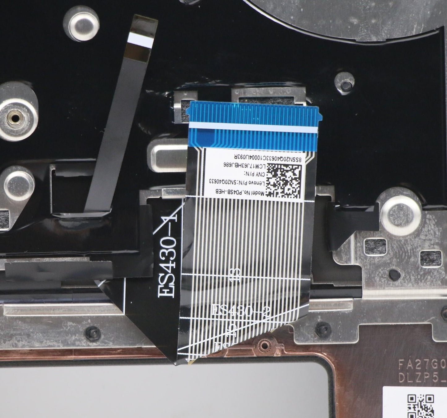 Lenovo Up Assy_Iron Grey W/Kb Heb - 5CB0T04939