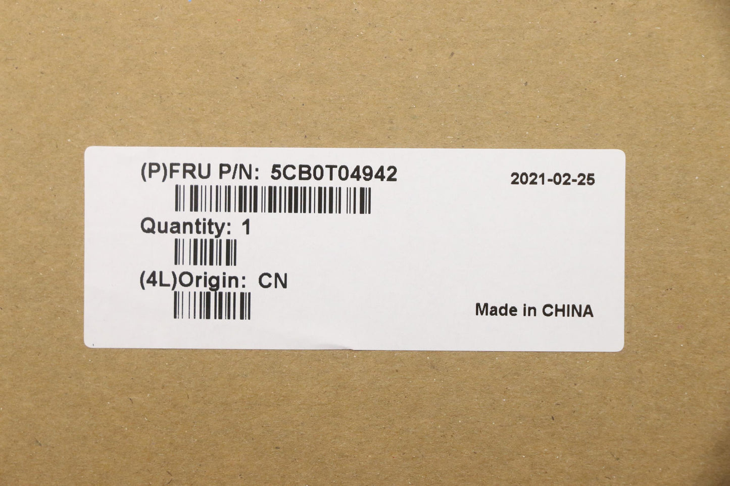 Lenovo Up Assy_Platinum W/Kb Cf-En - 5CB0T04942