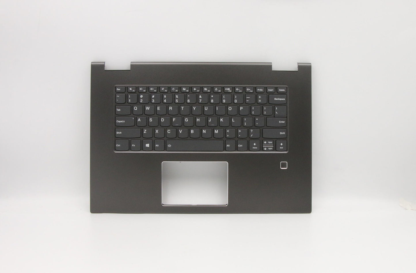 Lenovo C-Cover with Keyboard, USA English, Iron Grey, Backlit - 5CB0T04961