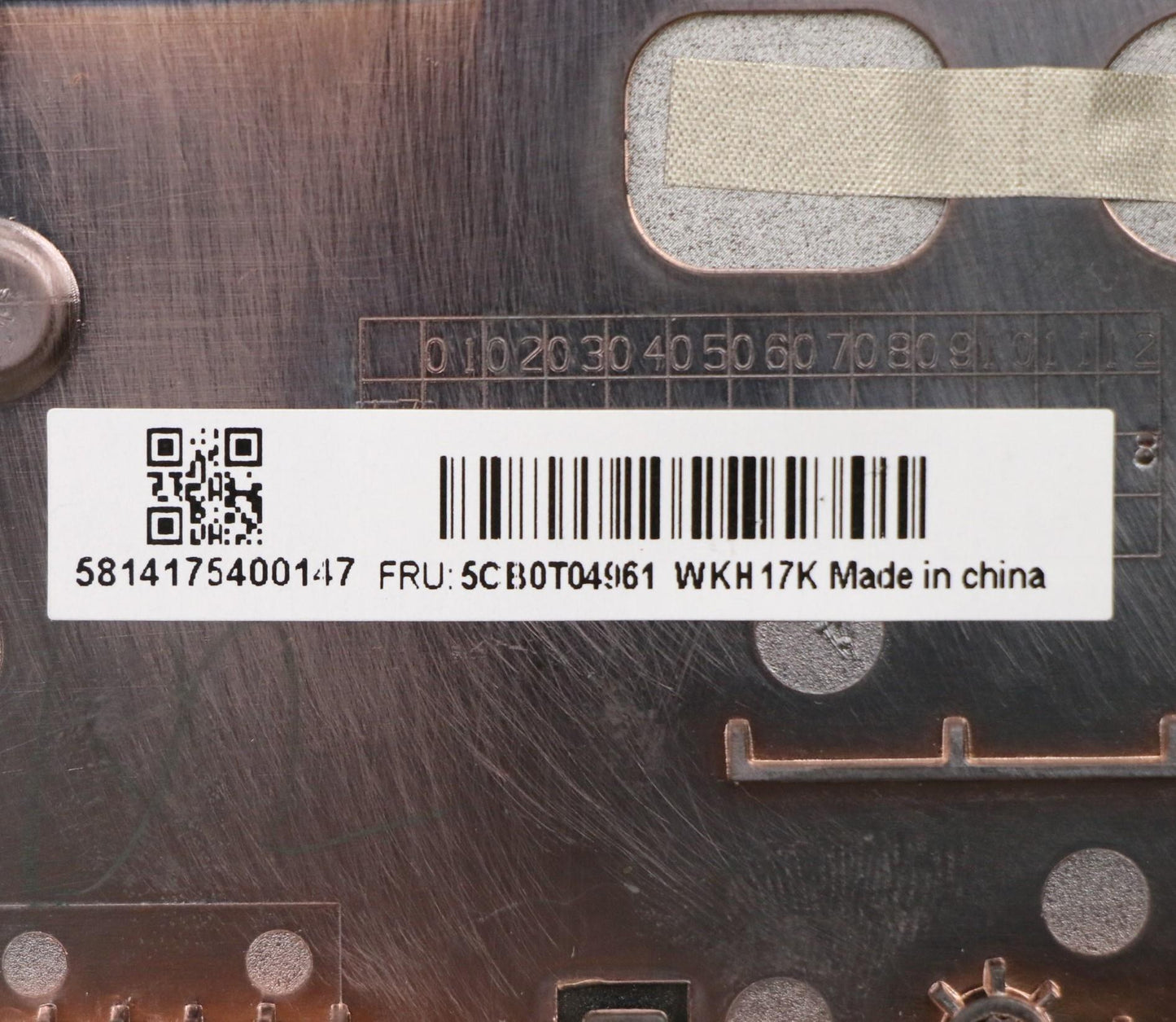 Lenovo C-Cover with Keyboard, USA English, Iron Grey, Backlit - 5CB0T04961