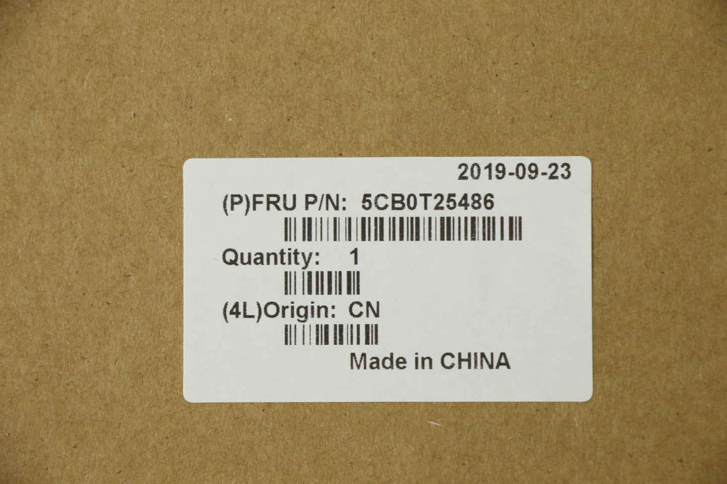 Lenovo Up Assy W/Kb Nbl Cz-Sk - 5CB0T25486