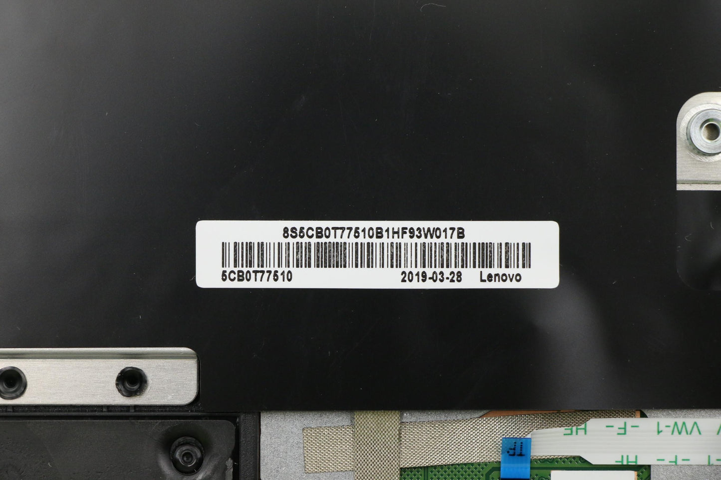 Lenovo Upper Case Asm Fr B 81M8 - 5CB0T77510