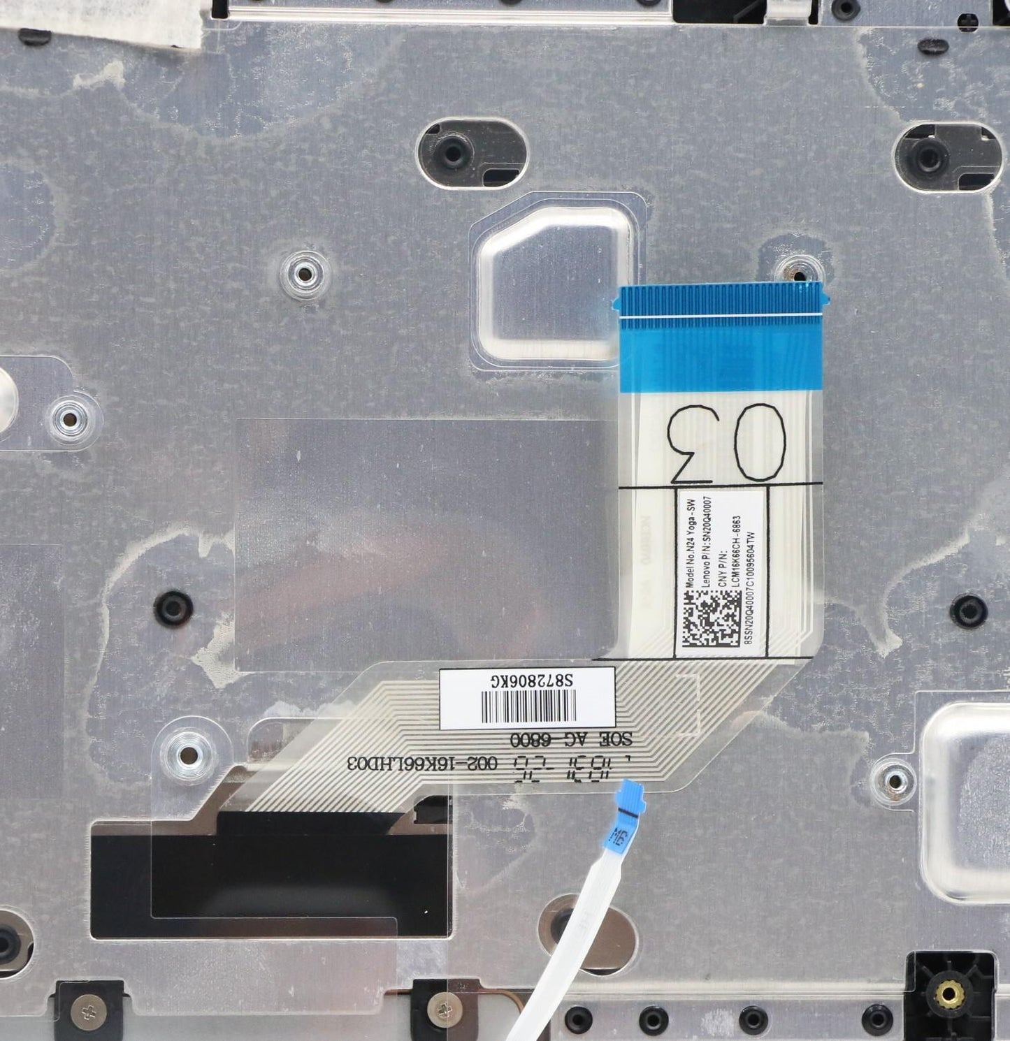 Lenovo Upper Case Asm Sw B 81Mc Spt 5 - 5CB0T79588