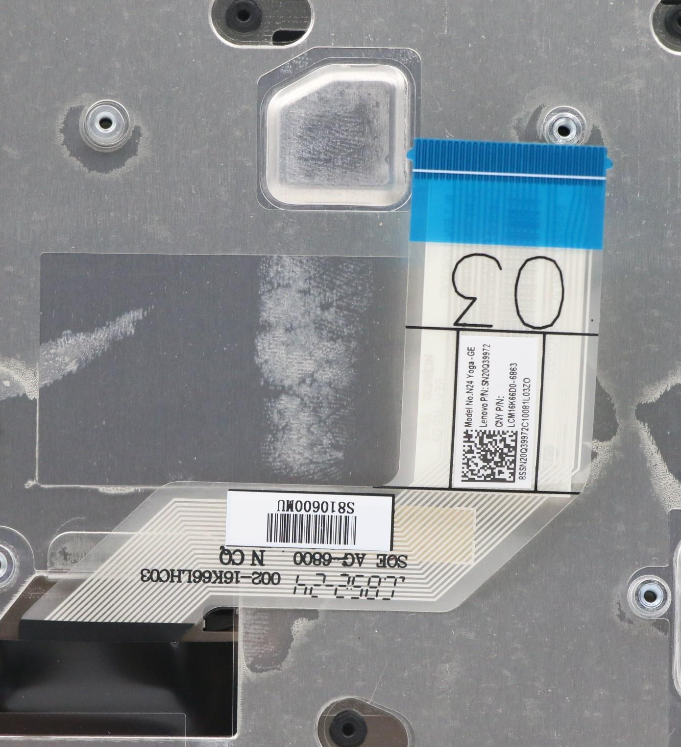 Lenovo Upper Case Asm Gr B 81Mc Spt 5 - 5CB0T79596