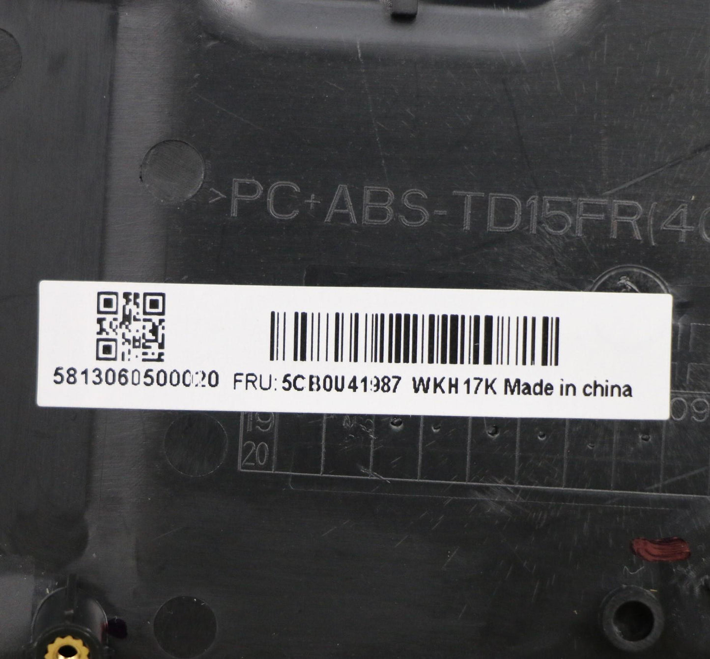 Lenovo Up Assy Al_Blk Fp W/Blkb Kor - 5CB0U41987