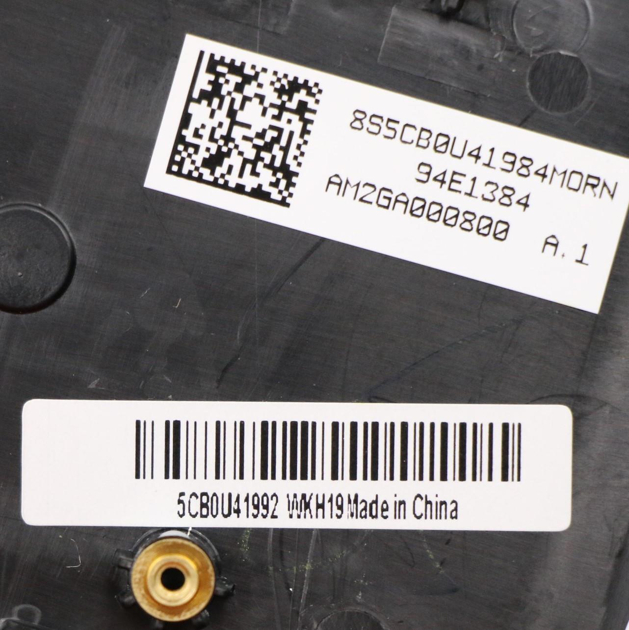 Lenovo Up Assy Al_Blk Fp W/Blkb Thai - 5CB0U41992