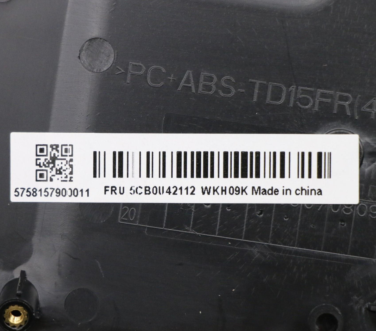 Lenovo Up Assy Al_Gry Fp W/Blkb Inte - 5CB0U42112