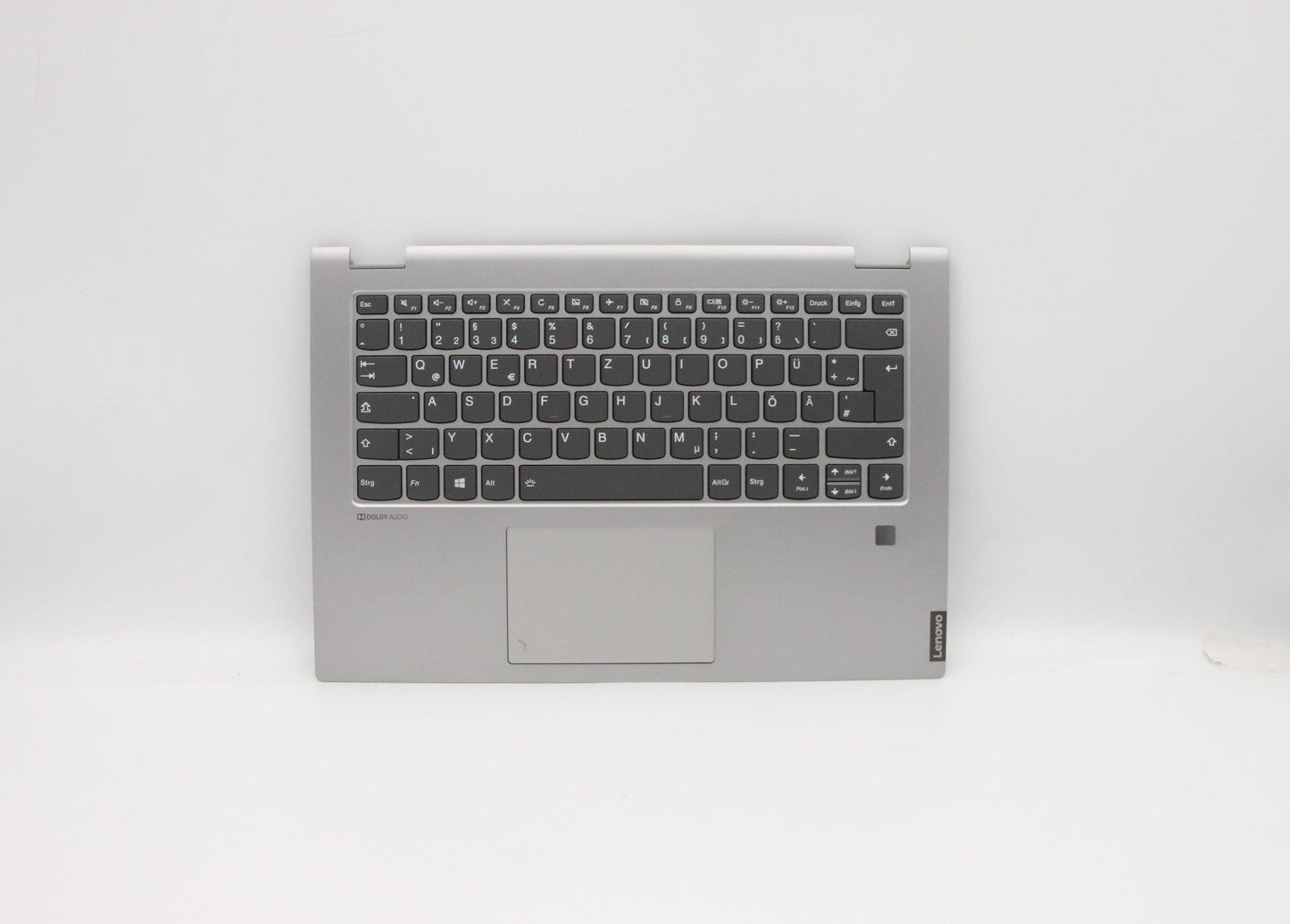 Lenovo Up Assy Al_Gry Fp W/Blkb Ger - 5CB0U42129