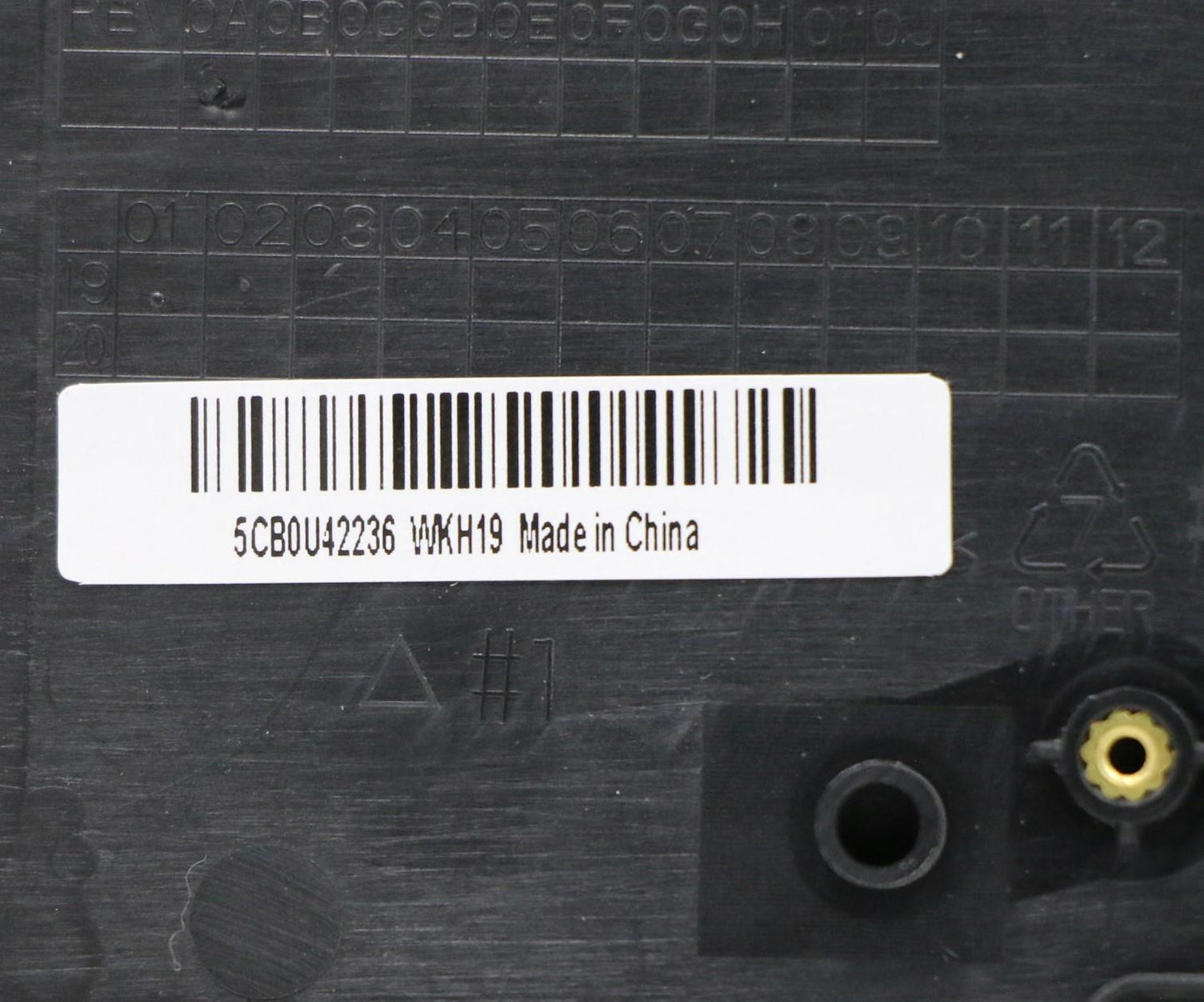 Lenovo Up Assy Pl_Blu Fp W/Blkb Us - 5CB0U42236
