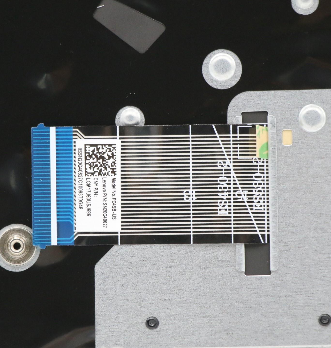 Lenovo Up Assy Pl_Blu Fp W/Blkb Us - 5CB0U42236