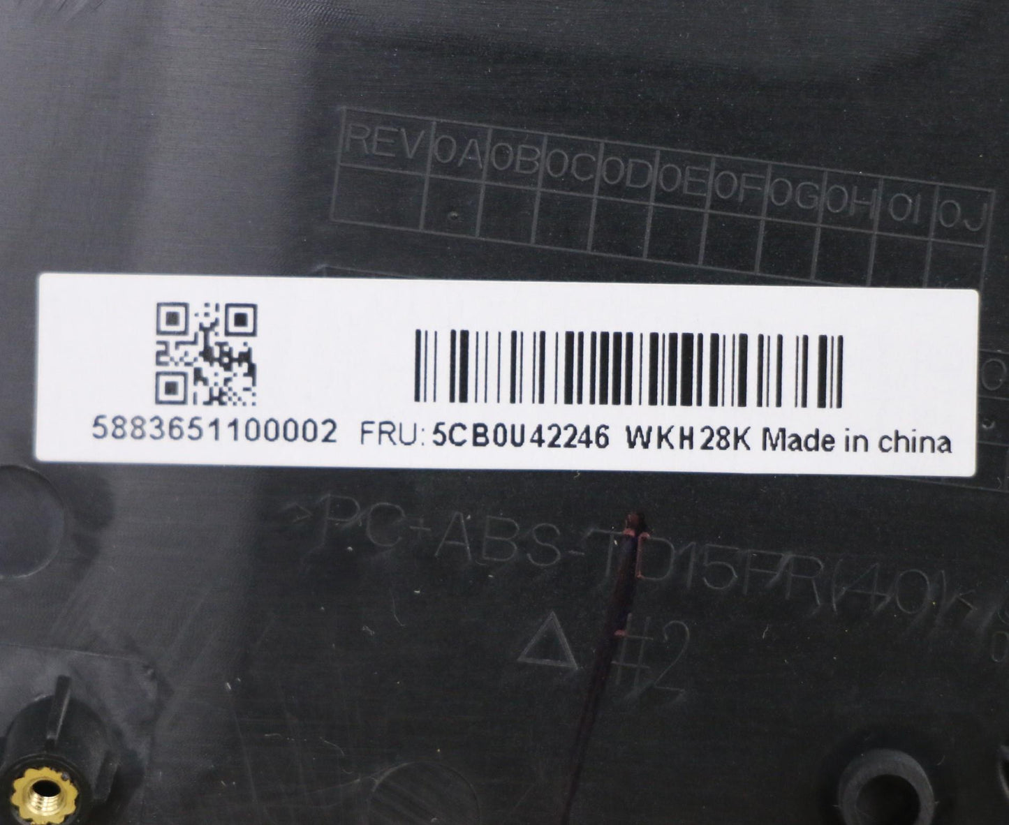 Lenovo Up Assy Pl_Blu Fp W/Blkb Uk - 5CB0U42246