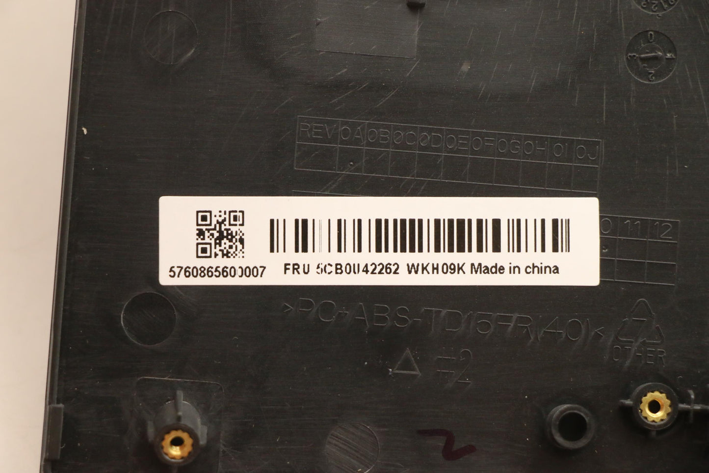 Lenovo Up Assy Pl_Blu Fp W/Blkb Bul - 5CB0U42262